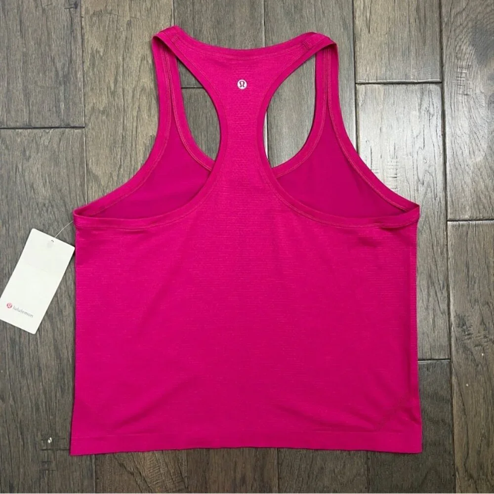 Lululemon NWT Swiftly Tech Racerback 2.0 *Race Length Ripened Raspberry - Picture 3 of 8